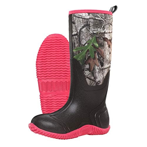 HISEA Women's Insulated Neoprene Rubber Boot