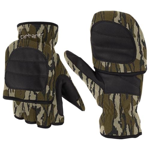 Carhartt Hunt Fleece Camo Flip Mitten
