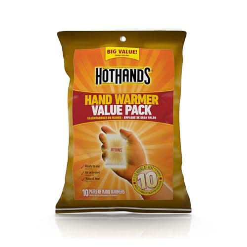 HotHands Hand Warmers Value Pack, 10 Pairs (H162900)
