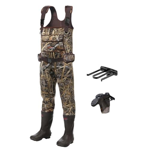 HISEA Chest Waders 600G Insulated Boot