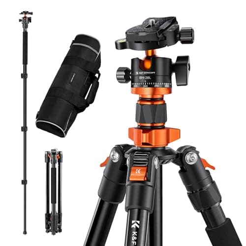 K&F Concept 62" Compact Aluminum Tripod (K254A1)