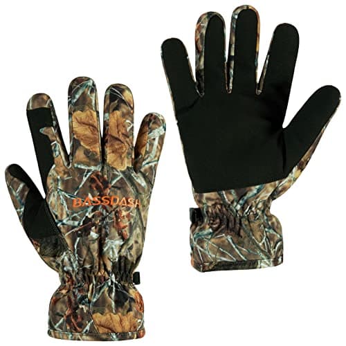 Bassdash Insulated Waterproof Camo Glove