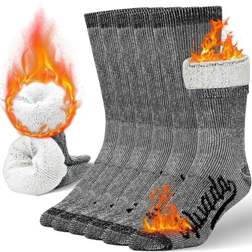 Alvada Merino Wool Thermal Crew (3 pair)